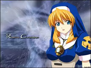 Chrono Crusade, napis, kobieta, siostra