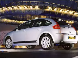 Citroen C4, Samochód, Biały