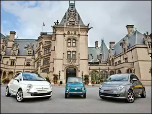 Fiat 500, Trzy, Samochody