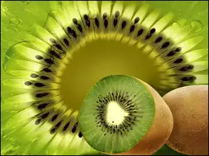 Wody, Kiwi, Przekrój, Krople