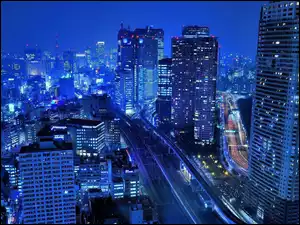 Tokio, Nocą