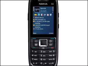 Czarny, Nokia E51, Wyświetlacz