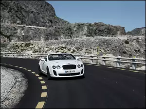 Zakręt, Bentley Continental Supersports, Droga