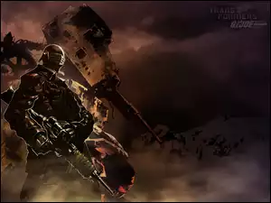 śnieg, Transformers, góry