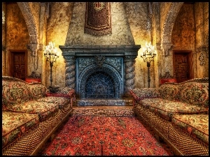 Floryda, Wnętrze, Tower of Terra, Hotelu, Disney World