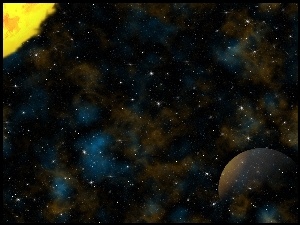 Kosmos, Planeta, Gwiazdy, Słońce