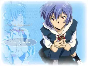 Neon Genesis Evangelion, rei, okulary, kobieta
