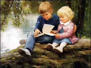 Las, Rodzeństwo, Książka