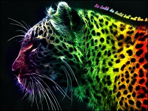 Fractalius, Leopard, Kolorowy