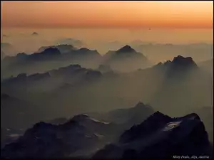 Góra, Chmury