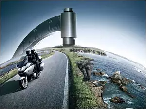 BMW, Globus, Motocykl