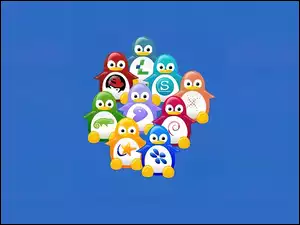 Pingwinów, Linux, Gromadka