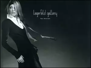 Lagerfeld, opaska, kobieta, koszula