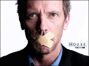 Plastry, Dr. House, Hugh Lauriego