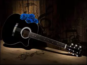 Gitara, Róża