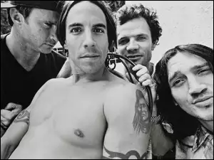 Chad Smith, John Frusciante, Anthony Kiedis, Flea