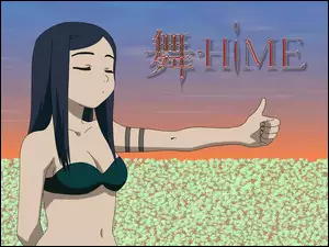 Mai Hime, ok, dziewczyna, stanik