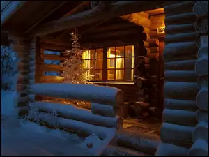 Śnieg, Dom, Zima