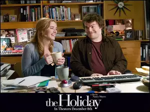 Holiday, biuro, Jack Black, Kate Winslet