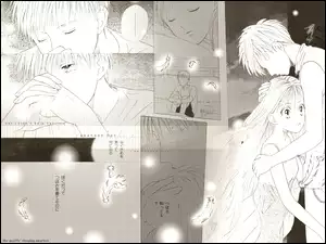 Kareshi Kanojo No Jijyou, kartka, komiks, ludzie