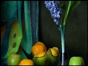 Miseczka, Hiacynt, Owoce, Flakon