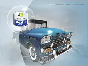 samochód, grafika, Nvidia, logo