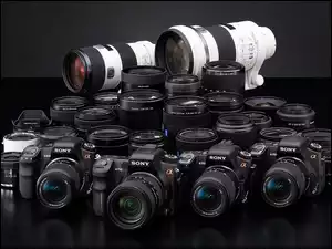 Sony, Aparaty, Fotograficzne