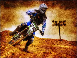 Motocross, Mężczyzna, Motor