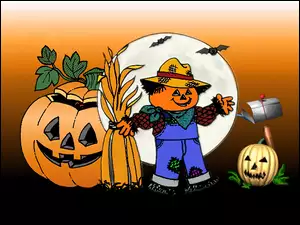 dynia, Halloween, strach na wróble