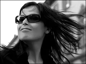 Portret, Kobieta, Okulary