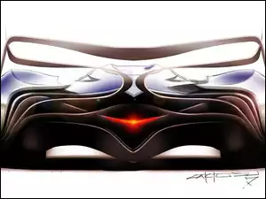 Światło, Szkic, Stop, Mazda Furai