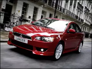 Czerwony, Mitsubishi Lancer VIII