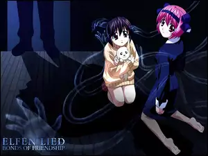 strach, Elfen Lied, cień, dzieci, ręka