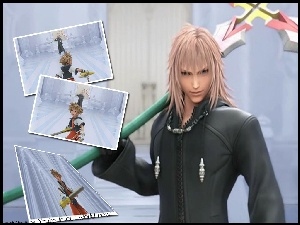 zdjęcia, Kingdom Hearts, postać, mężczyzna