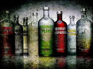 Wódka, Owocowe, Absolut, Smaki