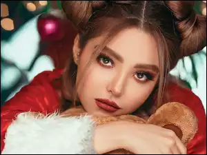 Włosy, Dziewczyna, Twarz, Upięte