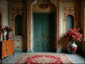Dywan, Pokój, Drzwi