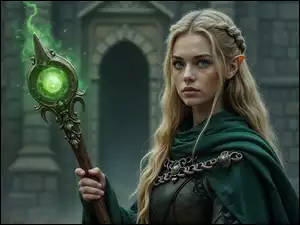 Fantasy, Kobieta, Elfka