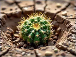 Glina, Kaktus, Ziemia