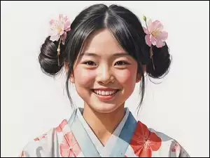 Japonka, Dziewczynka
