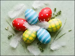 Malowane, Wielkanoc, Jajka