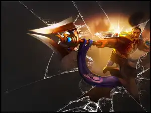 Legends, Xin, League, Pęknięty, Zhao, Of, Ekran, Classic