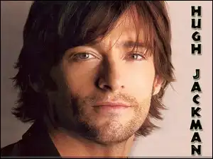 broda, Hugh Jackman, długie włosy