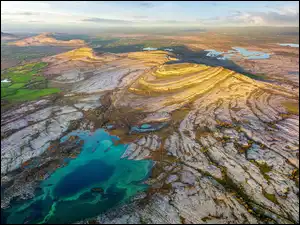 Mullaghmore, Irlandia, Wzgórze, Jeziora, Killinaboy