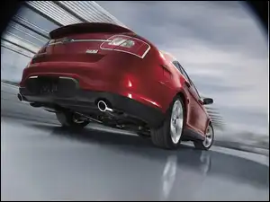 Zawieszenie, Ford Taurus, Układ, Wydechowy
