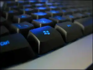 okienko, podświetlana, klawiatura