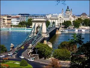 Panorama Miasta, Węgry, Most, Rzeka, Budapeszt