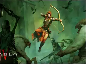 Łuczniczka z gry Diablo IV