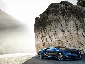 Blask, Bugatti Chiron, 2017, Skały
