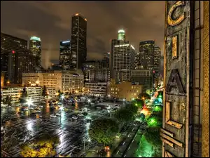 Nocą, Los Angeles, Miasto